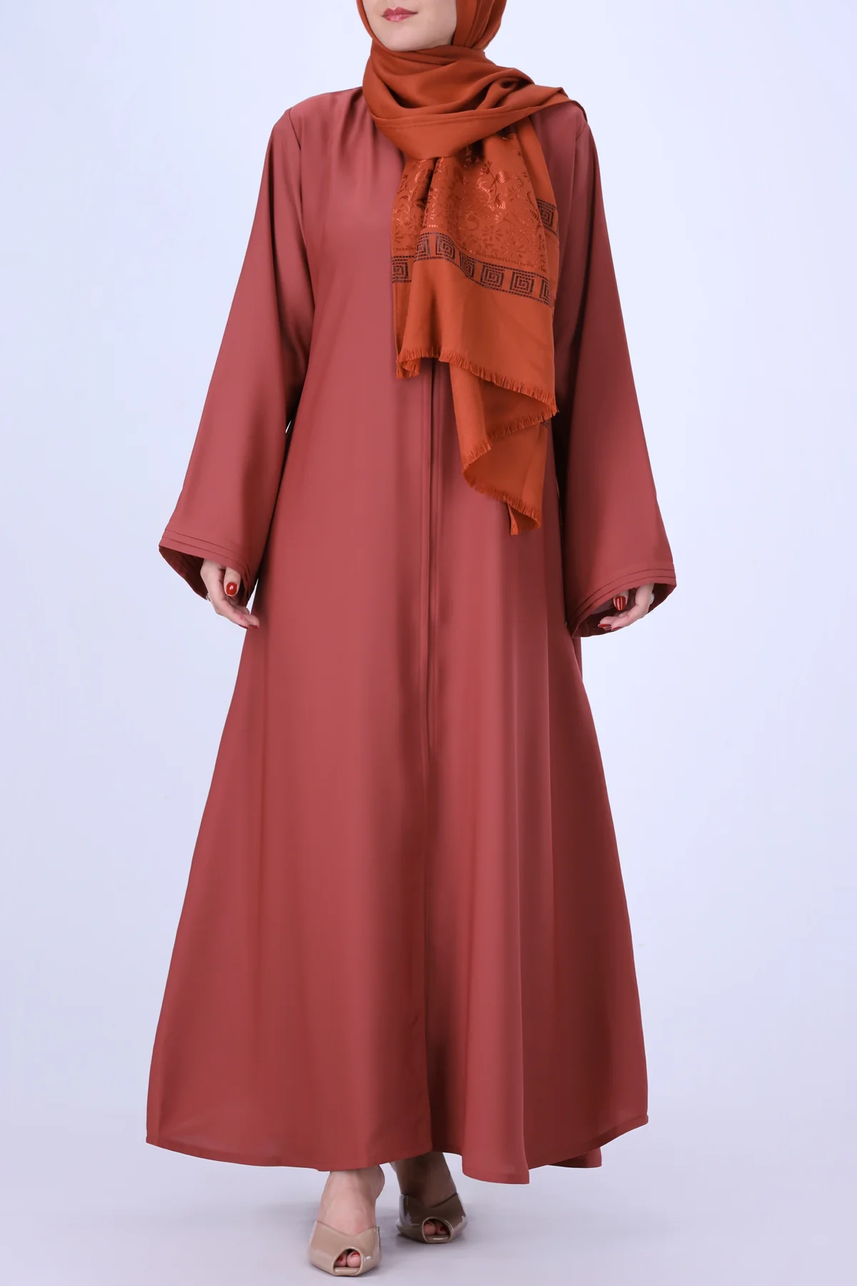 RUST HORIZON ABAYA